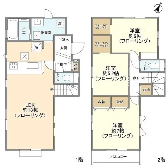 Kolet Yotsukaido Warabi - Floor Plan - ["Floor plan", "Plan"]