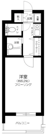 Hishin Palace Stage Nishiikebukuro - Floor Plan - ["Home Door"]