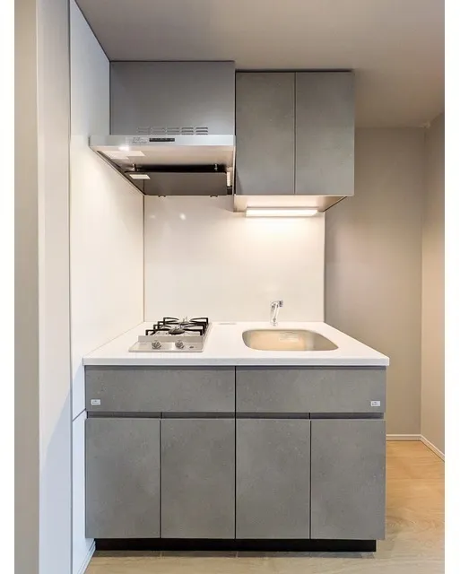 Baus Flats Kuramae - Interior - ["Cabinetry", "Kitchen", "Major appliance"]