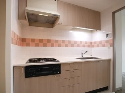 The Tabata House - Interior - ["Kitchen", "Major appliance", "Countertop"]