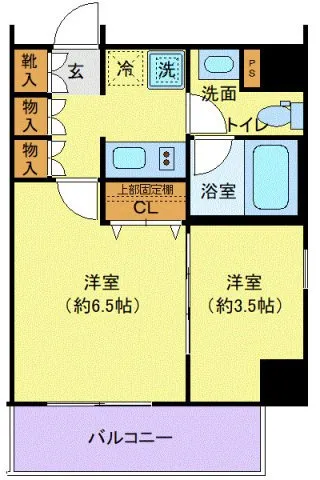 Dearlycious Minamisunamachi - Floor Plan - ["Tile Flooring"]