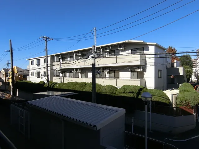 Maison Calm Nakaochiai North - Exterior - ["Overhead power line", "Residential area", "Urban design"]