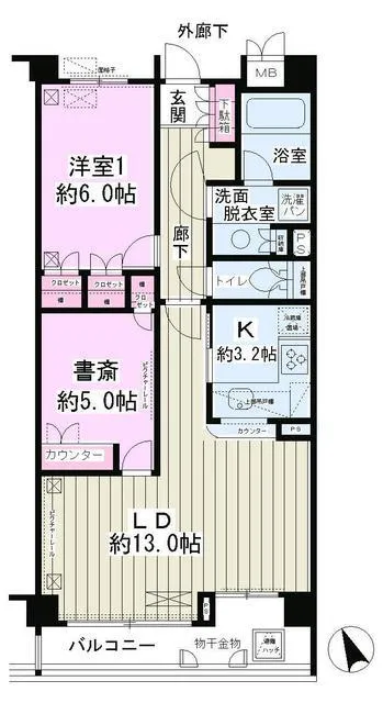 Park Residence Togoshi-Koen - Floor Plan - ["Rectangle", "Schematic", "Font"]