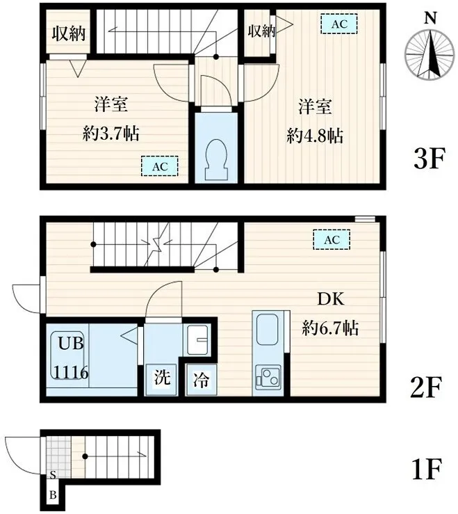 Solna Cresia Nakano - Floor Plan - ["Plan", "Floor plan"]