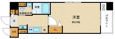 ZOOM Ikejiri-Ohashi - Floor Plan - ["Apartment"]