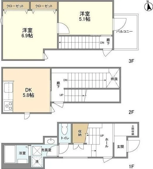 G_LDKⅢ - Floor Plan - ["Rectangle", "Font", "Parallel"]