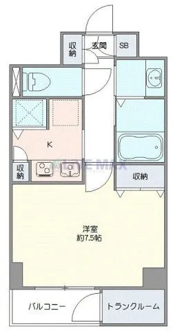 Maison De Ville Hatchobori - Floor Plan - []