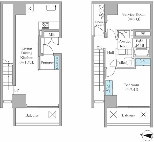 T-PLACE Hokusai St. - Floor Plan - ["Plan", "Diagram", "Technical drawing"]