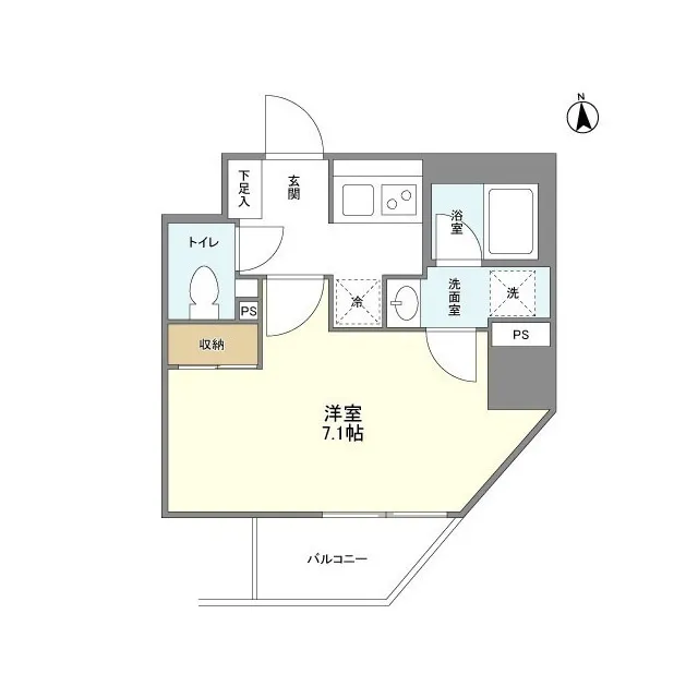 Chef Rule Shin Okachimachi II - Floor Plan - ["Floor plan", "Plan", "Diagram"]