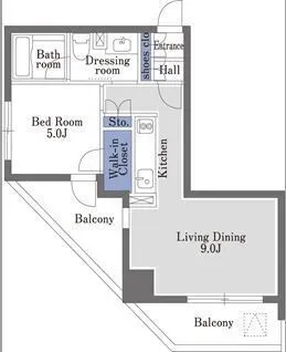 Doue Nihonbashi - Floor Plan - ["White", "Diagram", "Plan"]