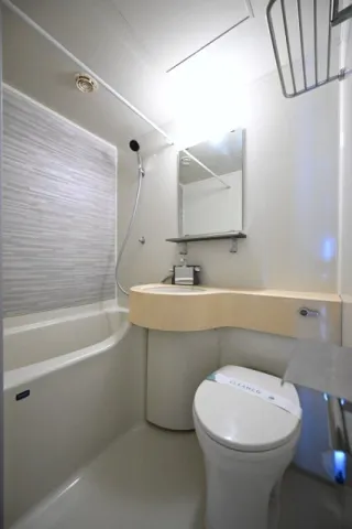 Nakagin 2nd Shinbashi Mansion - Interior - ["Bathroom", "Plumbing fixture", "Bathroom Sink"]