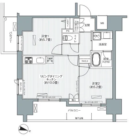 Centennial Prince Kamiya - Floor Plan - ["Plan", "Diagram", "Floor plan"]