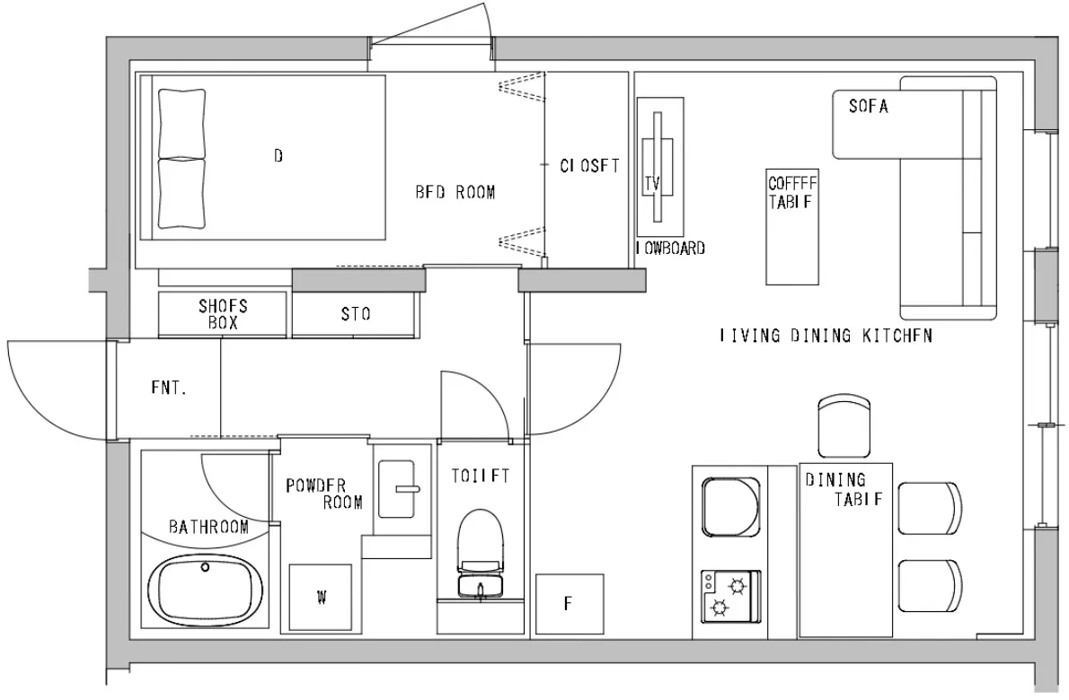 Hmlet Nakano Sakaue - Floor Plan - []