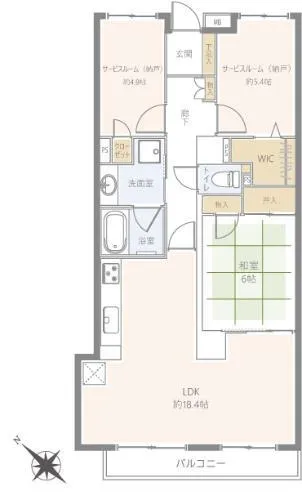 Maison Chiba Room 702
