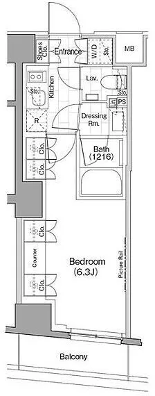 The Park Habio Shinjuku - Floor Plan - []