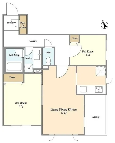 Aprile Minami Ogikubo - Floor Plan - ["Floor plan", "Plan"]