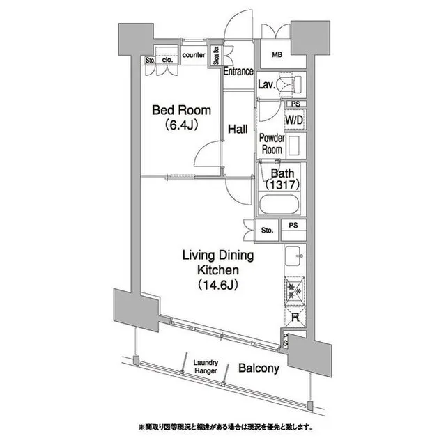 Comforia Shibaura Bauhaus - Floor Plan - ["Rectangle", "Schematic", "Parallel"]