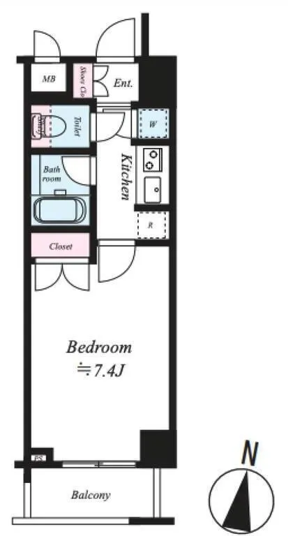 Grant Truth Itabashi Honcho - Floor Plan - []