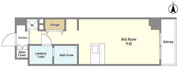 Prele Duc Kinshi Park NORTH - Floor Plan - []