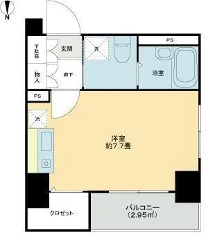 Dolce Ginza East Building No. 1 - Floor Plan - ["Map", "Rectangle", "Font"]