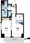Primal Asakusabashi - Floor Plan - ["Apartment"] thumbnail