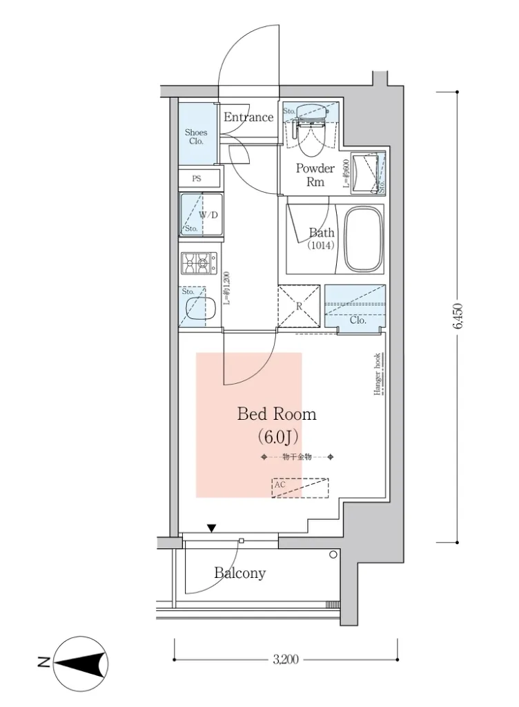 Urbanex Minamishinagawa II - Floor Plan - ["Schematic", "Rectangle", "Slope"]