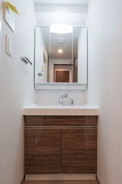 Gran Casa Minowa IV - Interior - ["Mirror", "Bathroom cabinet", "Cabinetry"]