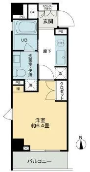 Belle Face Okusawa - Floor Plan - ["Font", "Rectangle", "Parallel"]