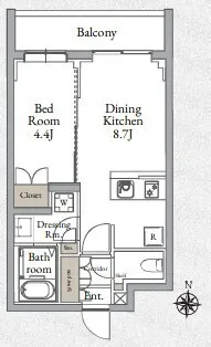 LiveCasa Chidoricho - Floor Plan - ["Diagram", "Plan", "Floor plan"]