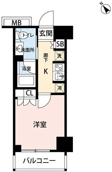 Mynavi Stay Bayside Kachidoki - Floor Plan - []