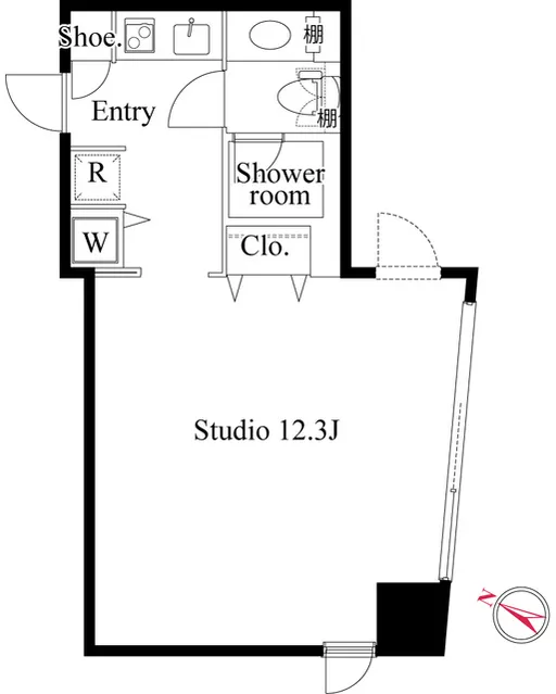 Castalia SuitenguⅡ - Floor Plan - ["White", "Plumbing fixture"]