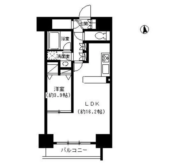 Park Cube Higashishinagawa - Floor Plan - ["Floor plan", "Diagram", "Plan"]