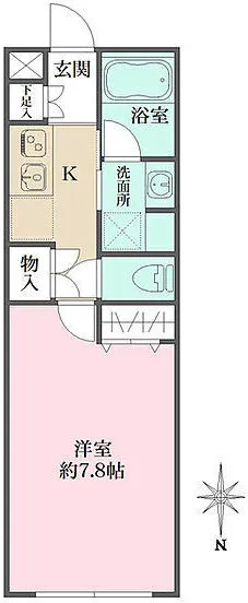 Atrio Flats Jiyugaoka East - Floor Plan - ["Apartment", "Geraniums"]