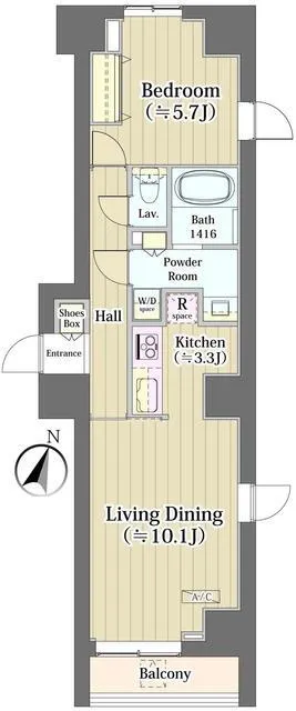 T.Brand Setagaya - Floor Plan - ["Rectangle", "Font", "Parallel"]