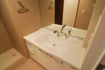 Esty Maison Toyosu Residence - Interior - ["Brown", "Mirror", "Tap"]