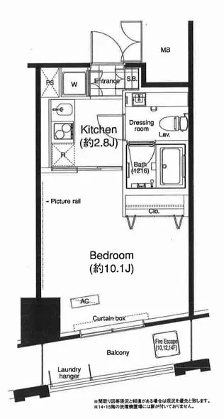 Grand Heights Takadanobaba - Floor Plan - ["Line", "Schematic", "Rectangle"]