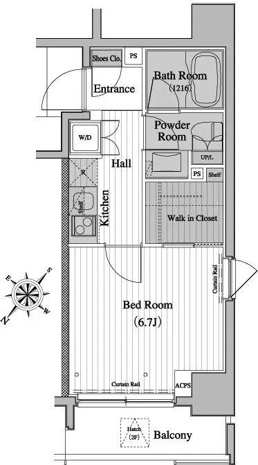 Residia Tsukishima II - Floor Plan - ["Plan"]