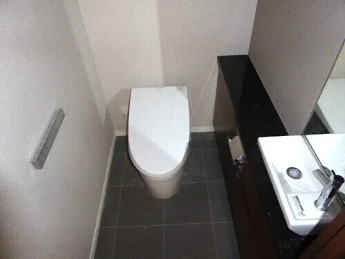 Grand Suite Azabudai Hill Top Tower - Interior - ["Toilet seat", "Toilet", "Plumbing fixture"]