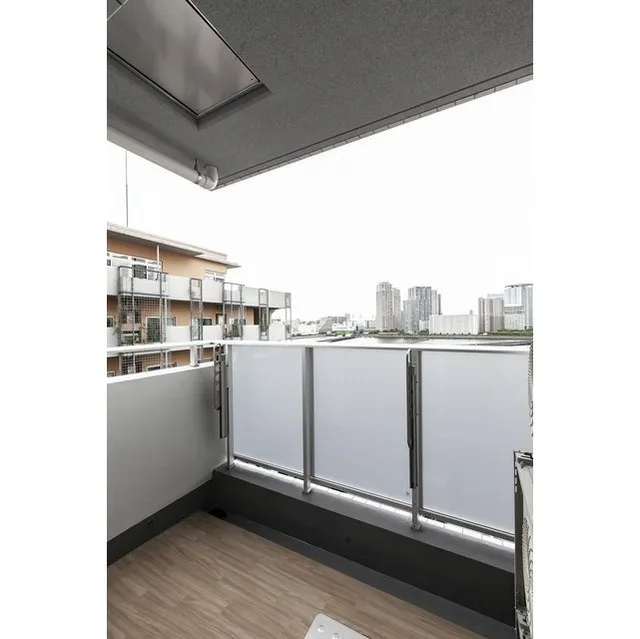 Doue Tsukishima II - Interior - ["Balcony", "Apartment", "Composite material"]