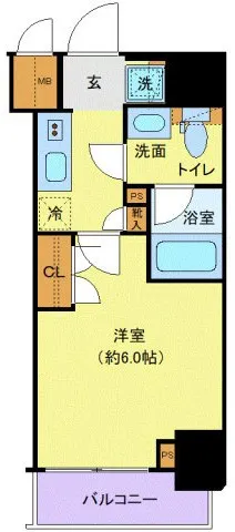 Plair Duc Kitashinagawa - Floor Plan - []