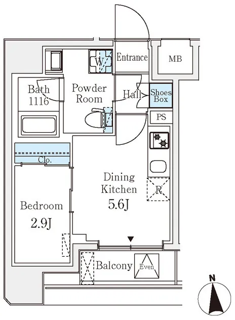 Clarity Bunkyo Yushima - Floor Plan - ["Diagram", "Floor plan", "Plan"]
