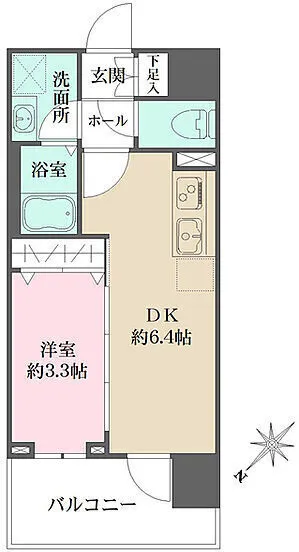 Park Flats Kuramae - Floor Plan - ["Line", "Rectangle", "Font"]