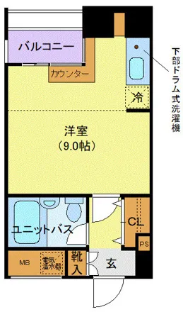 Maison De Ville Higashikanda - Floor Plan - ["Floor", "Plumbing fixture", "Tile Flooring"]