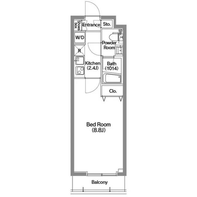 Medio Tsukishima - Floor Plan - ["Text", "Diagram"]
