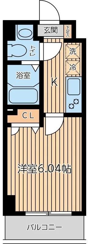 CITY SPIRE Kamiikedai - Floor Plan - ["Apartment", "Home Door"]