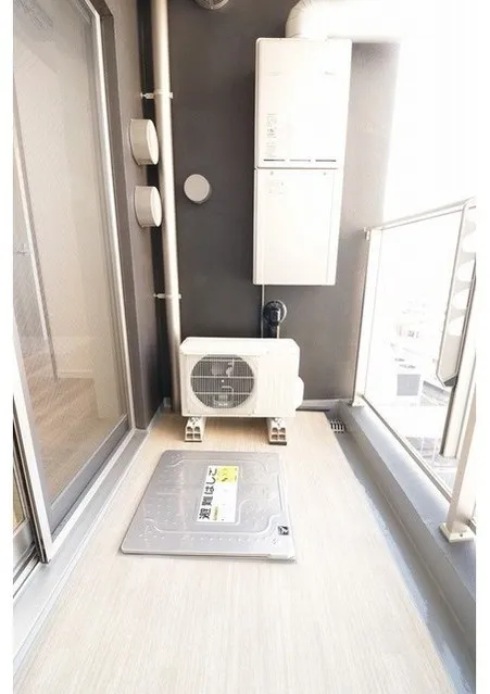 KDX Residence Hatchobori - Interior - ["Floor", "Silver", "Home appliance"]