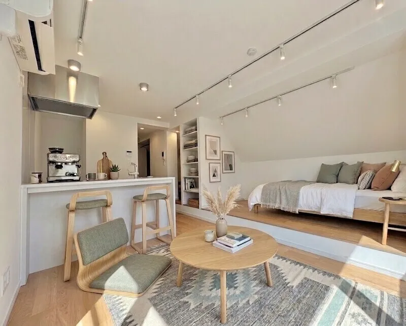 The Trias Togoshiginza - Interior - ["Interior design", "Flooring", "Furniture"]