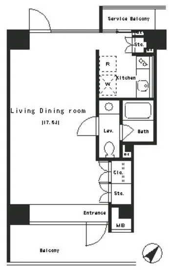 Park Axis Shibuya - Floor Plan - ["Diagram", "Plan"]