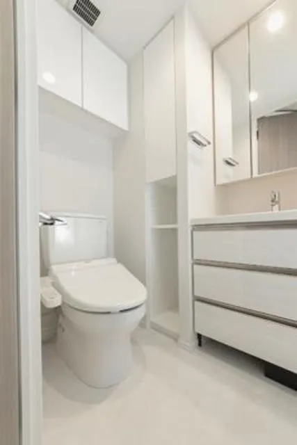 Park Axis Akasakamitsuke - Interior - ["Toilet seat", "Toilet", "Cabinetry"]