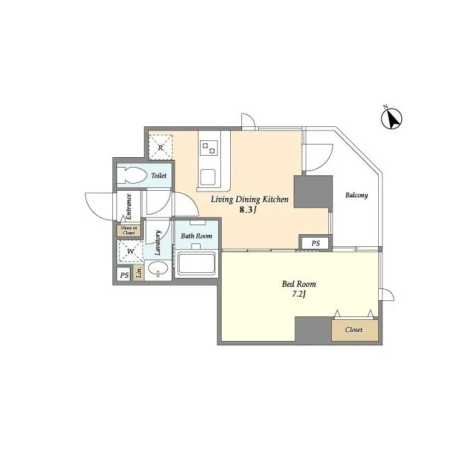 Lien Nishigotanda - Floor Plan - ["Rectangle", "Parallel", "Plan"]